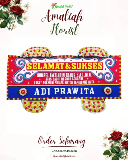 Papan Bunga Ucapan Selamat Ngrandu